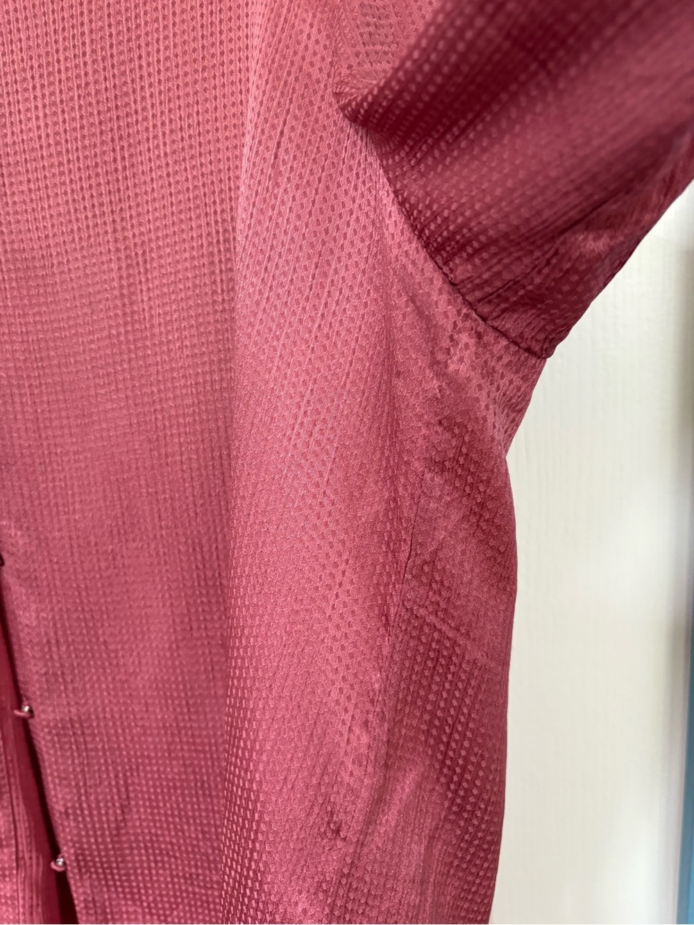 Sezane 100% Silk Lea Blouse in Blush - Picture 7 of 12